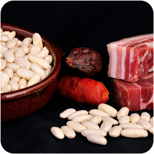 Legumbres y compango